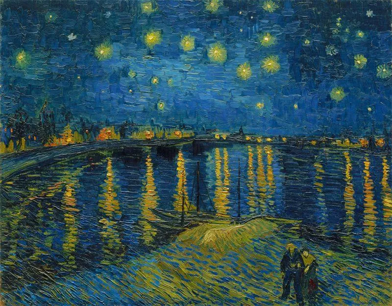 Starry Night Over The Rome